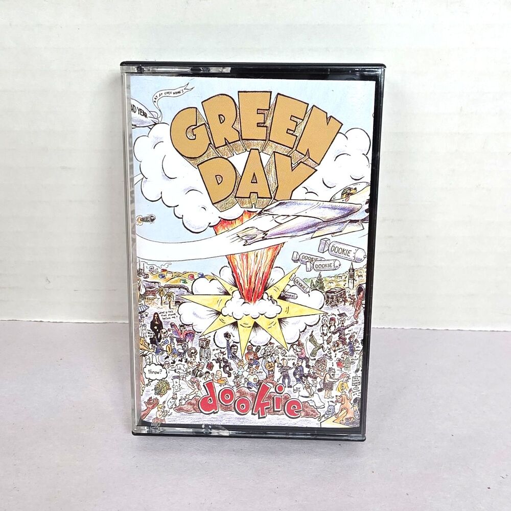 Green Day - Dookie - Cassette Tape Punk Rock (1994) Reprise Records Tested BMG